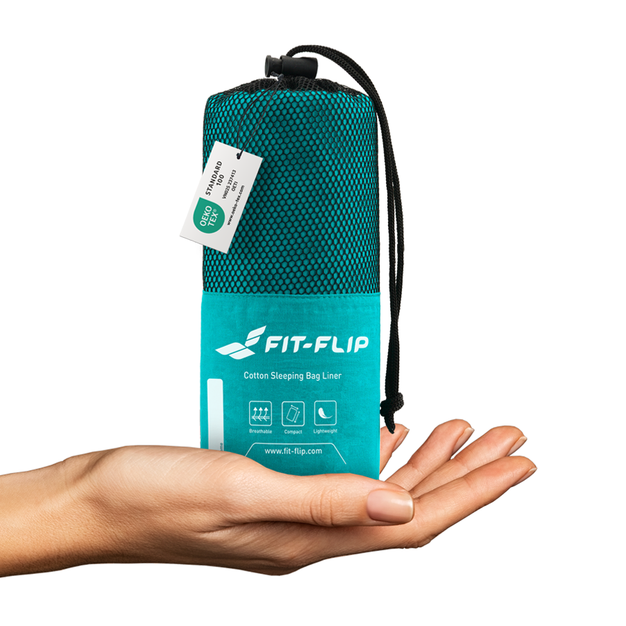 Hüttenschlafsack Baumwolle
