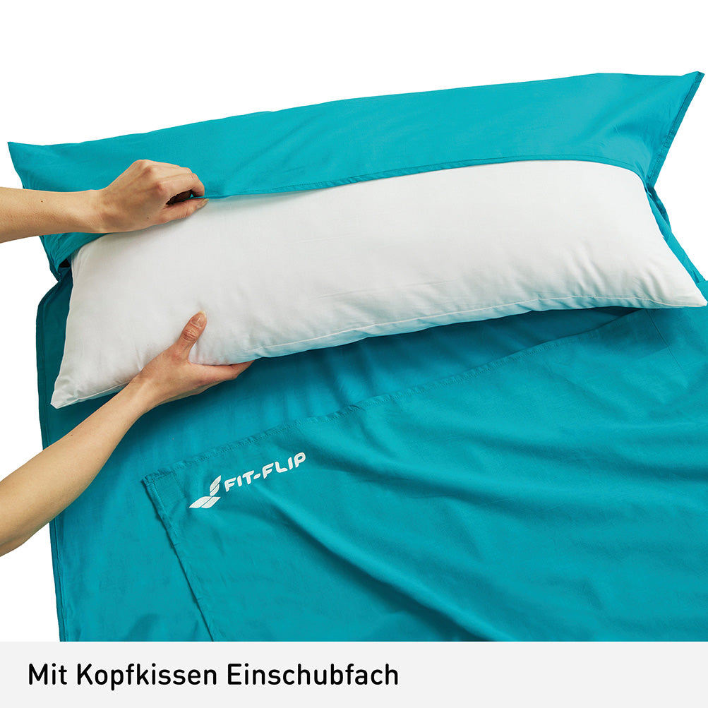 Hüttenschlafsack Baumwolle