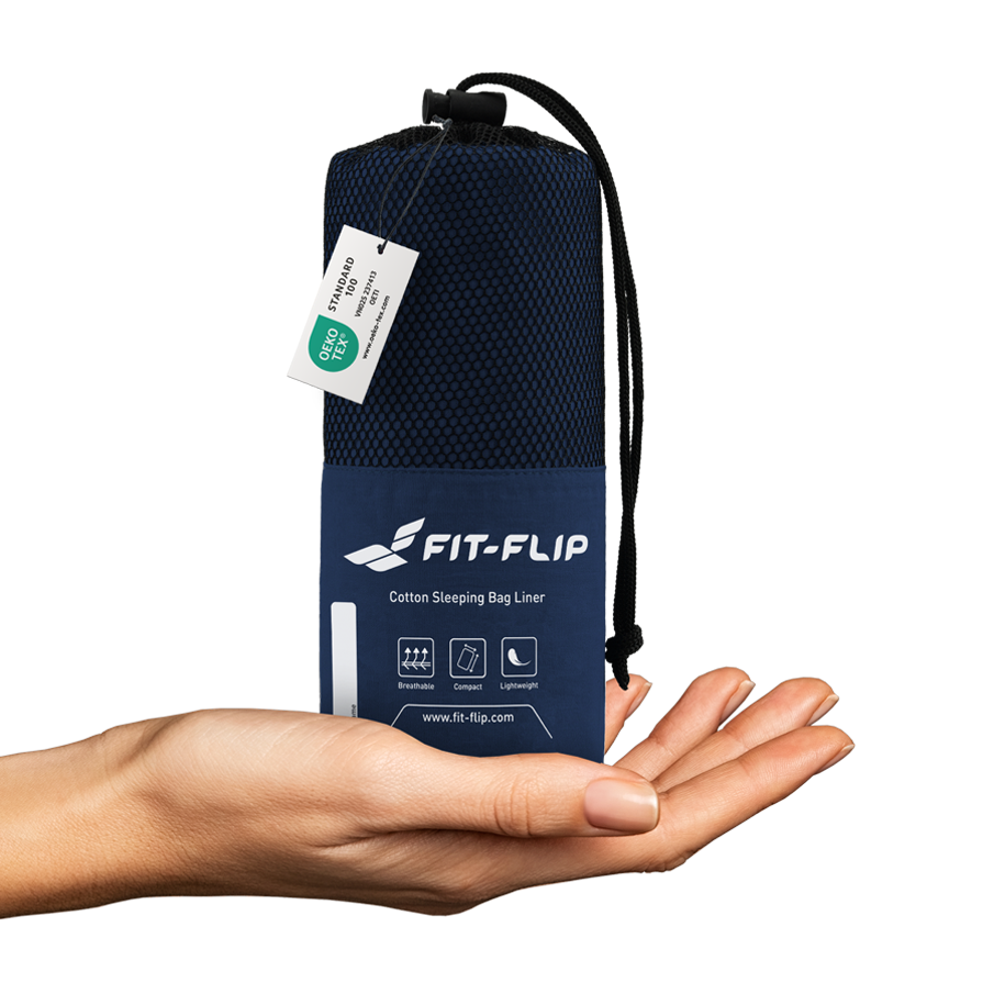 Hüttenschlafsack Baumwolle