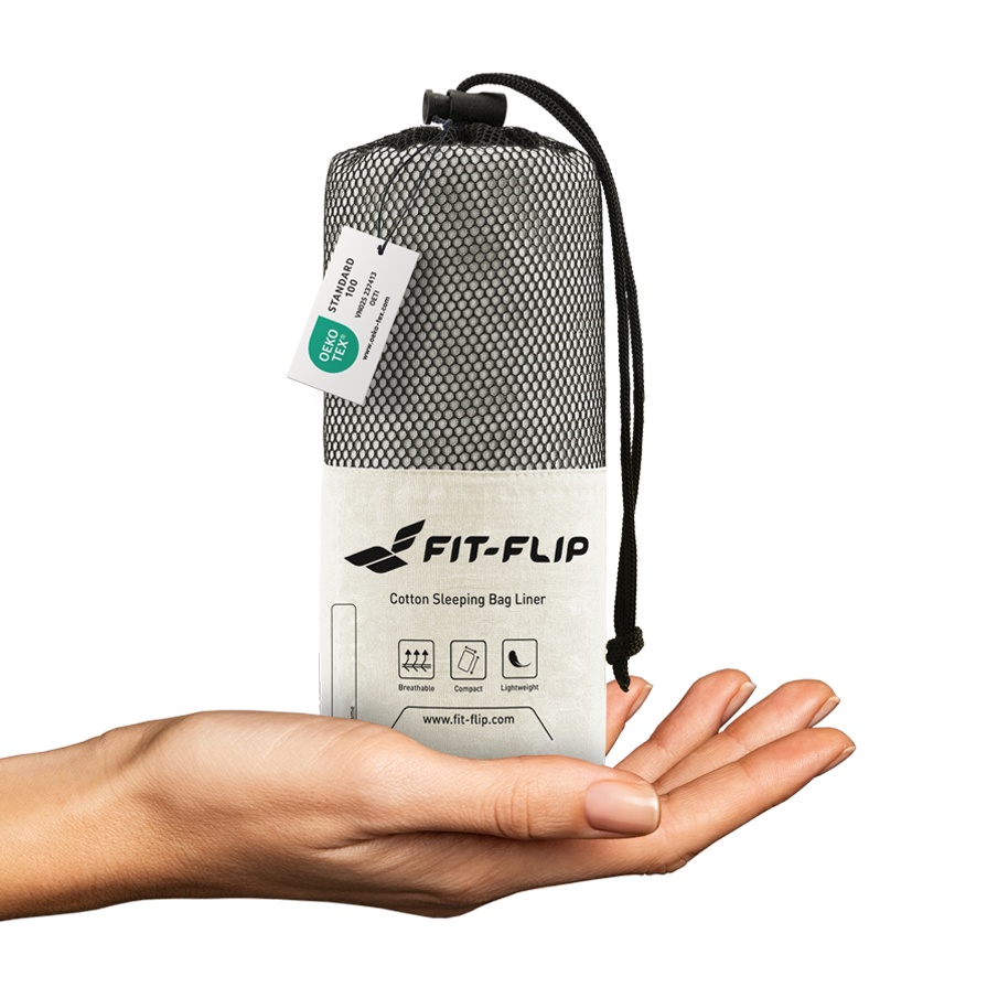 Hüttenschlafsack Baumwolle