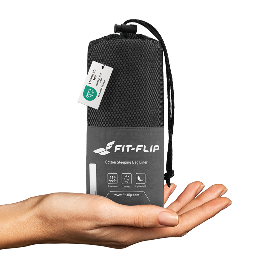 Hüttenschlafsack Baumwolle