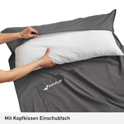 Hüttenschlafsack Baumwolle