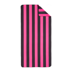 Pink - Dunkelgrau / 90cm x 160cm