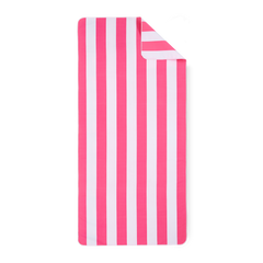 Pink - Weiß / 90cm x 160cm