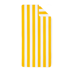 Zitronengelb - Weiß / 90cm x 160cm