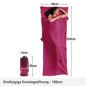 Hüttenschlafsack Baumwolle