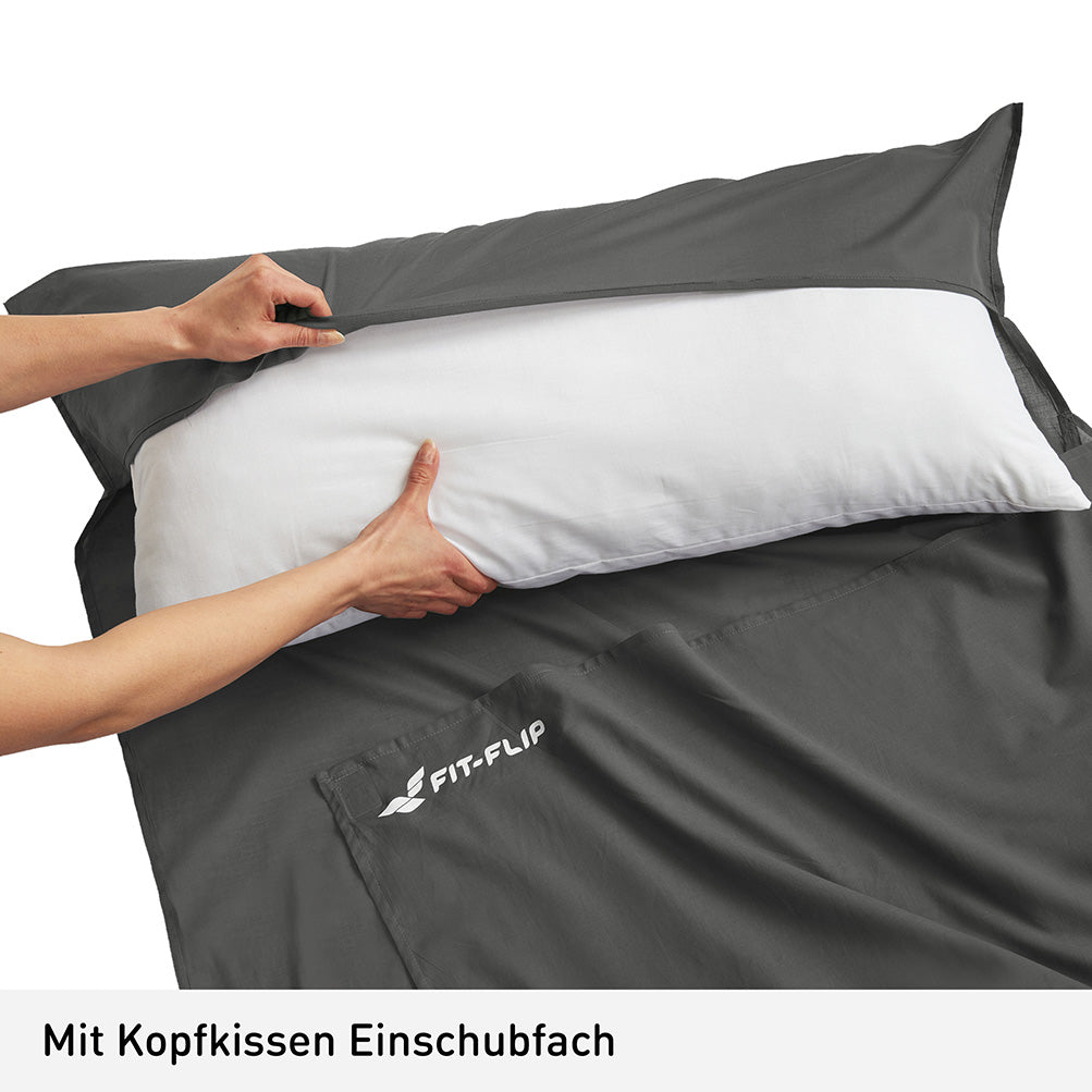 Hüttenschlafsack Mikrofaser