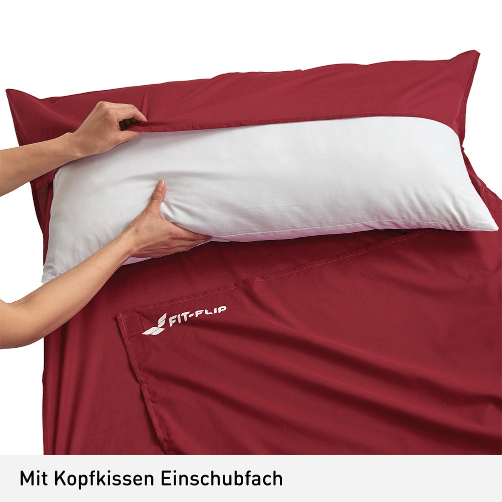 Hüttenschlafsack Mikrofaser