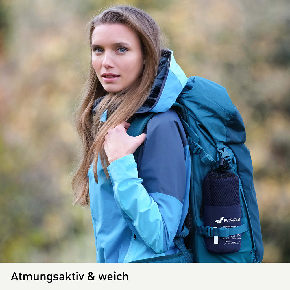 Hüttenschlafsack Mikrofaser
