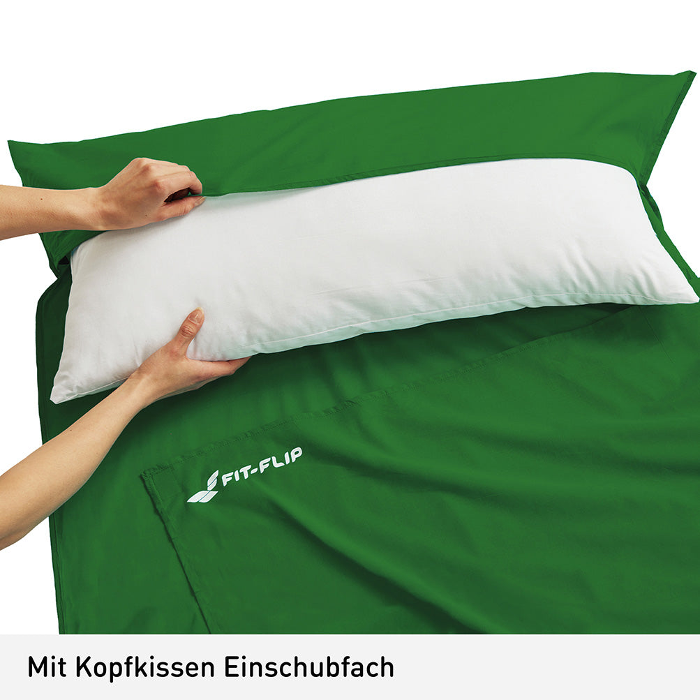 Hüttenschlafsack Mikrofaser