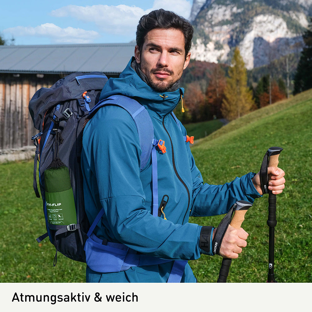 Hüttenschlafsack Mikrofaser