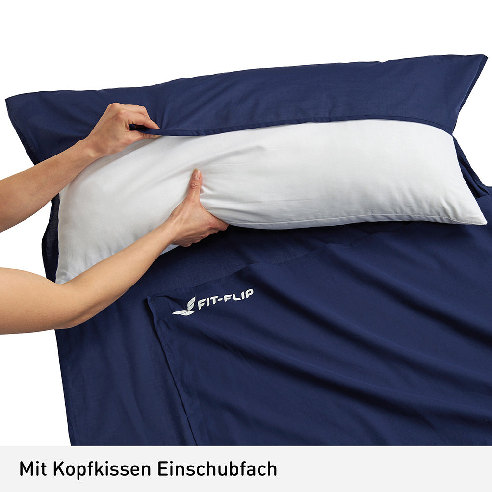Hüttenschlafsack Mikrofaser