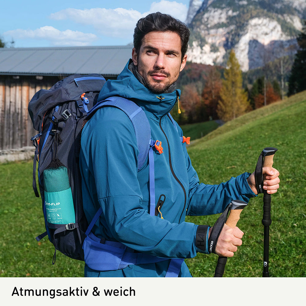 Hüttenschlafsack Mikrofaser