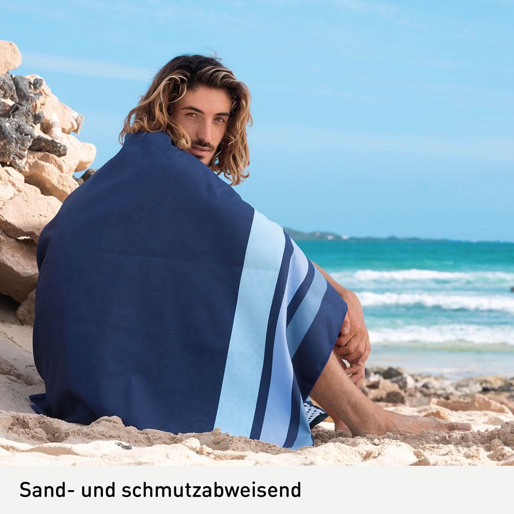 Mikrofaser Strandtuch XXL recycelt