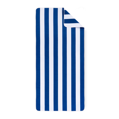 Marineblau - Weiß / 90cm x 160cm