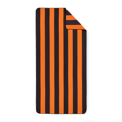 Orange - Dunkelgrau / 90cm x 160cm