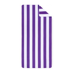 Violett - Weiß / 90cm x 160cm